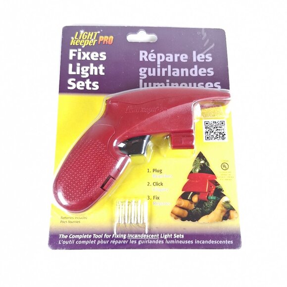LightKeeper Pro Light Repair Tool – Fixes Incandescent Light Sets/Tested & Works - Picture 1 of 6